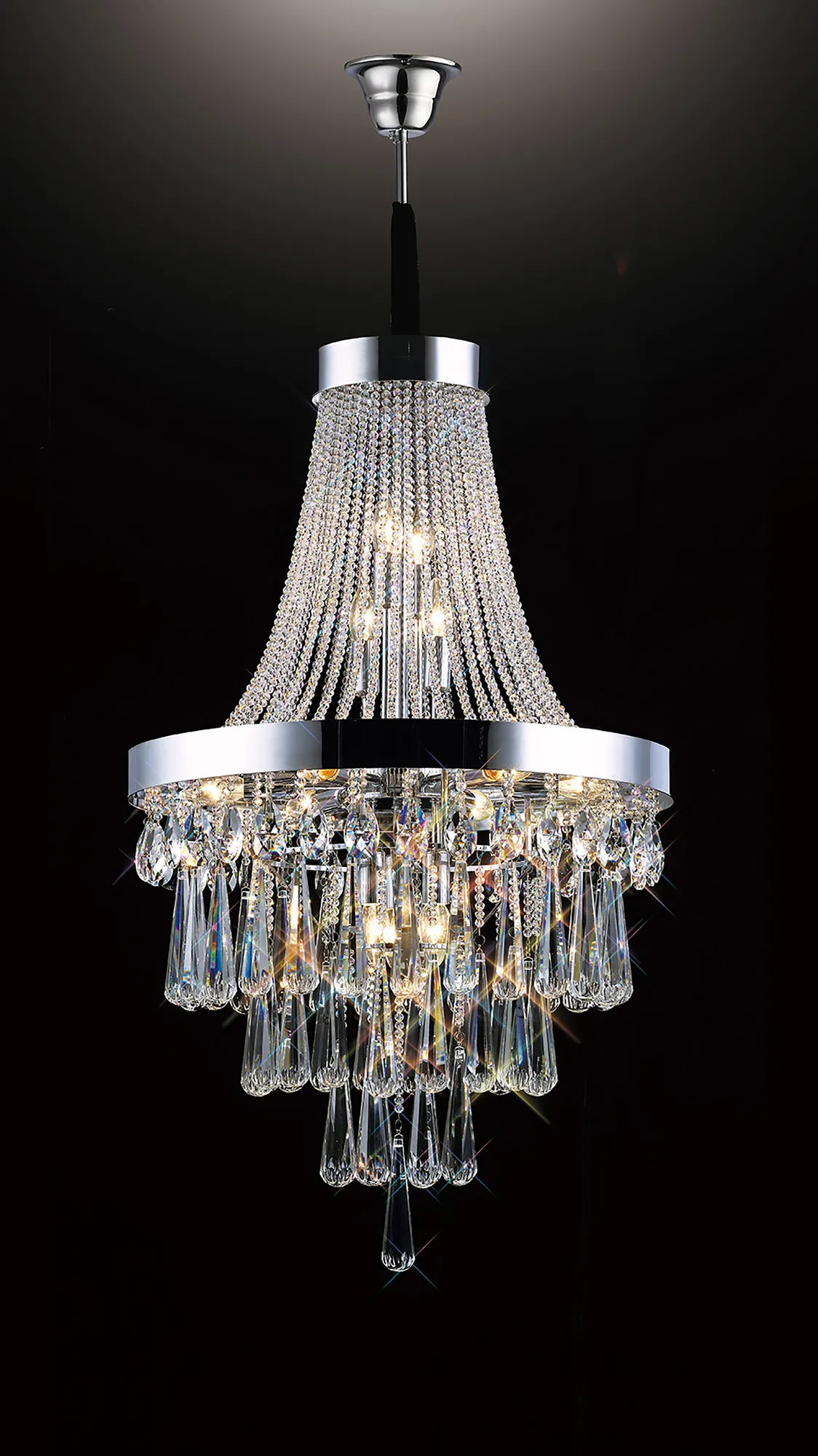 IL31430  Sophia Crystal Chandelier 13 Light (18.9kg)